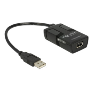 DeLOCK 62588 USB-kabel 0,15 m USB A Zwart