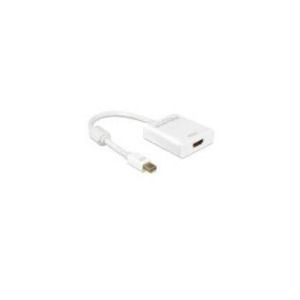 DeLOCK 62612 video kabel adapter 0,2 m Mini DisplayPort HDMI Type A (Standaard) Wit