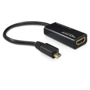 DeLOCK 65314 USB grafische adapter Zwart