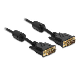 DeLOCK 83190 DVI kabel 2 m DVI-D Zwart