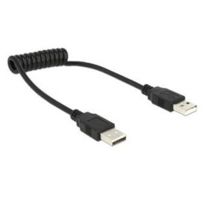 DeLOCK 83239 USB-kabel USB 2.0 0,6 m USB A Zwart