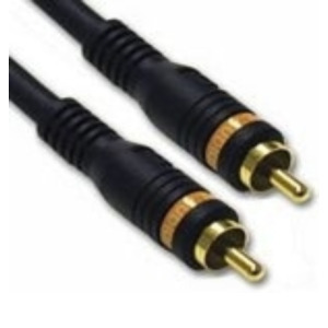 DeLOCK C2G 1m Velocity Digital Audio Coax Cable coax-kabel RCA Zwart