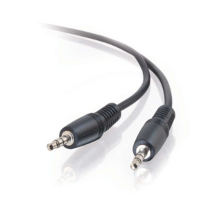 DeLOCK C2G 3.5 mm - 3.5 mm 10m M/M audio kabel 3.5mm Zwart