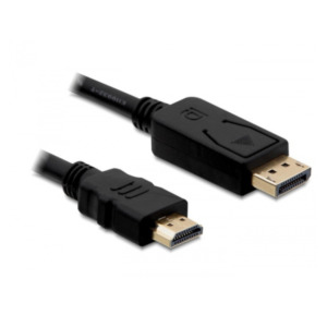 DeLOCK Displayport/HDMI, 1m Zwart