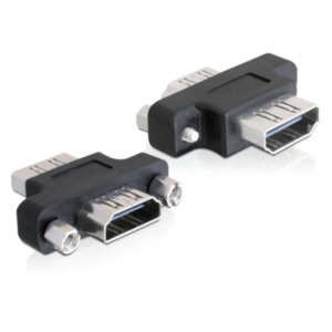 DeLOCK HDMI A 19-p HDMI A Zwart