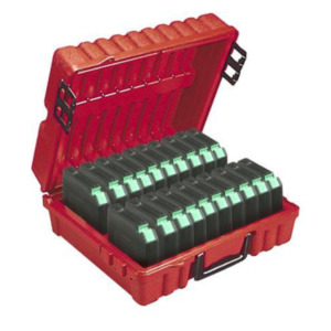 DeLOCK Imation Turtle Case 20 carts 3480/3490/3590/3590E Rood