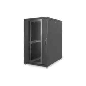 Digitus DN-19 SRV-26U-8-B rack Vrijstaande rek Zwart