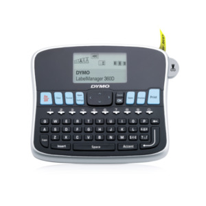 Dymo LabelManager 360D labelprinter Thermo transfer 180 x 180 DPI 12 mm/sec Bedraad D1 QWERTY