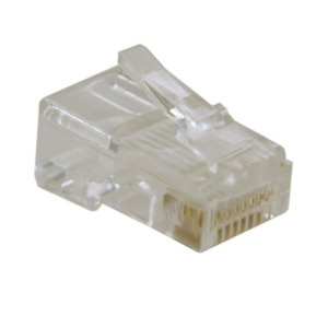 Eaton Tripp Lite N030-010 kabel-connector RJ45 M Transparant