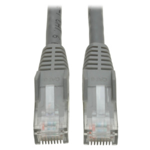 Eaton Tripp Lite N201-001-GY netwerkkabel Grijs 0,3 m Cat6 U/UTP (UTP)