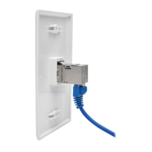 Eaton Tripp Lite N235-001-SH-D kabel-connector RJ45 (FEMALE) Zilver