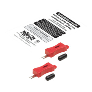 Eaton Tripp Lite N2LOCK-KEY-RD poortblokker Poortblokkeersleutel RJ-45 Rood 2 stuk(s)