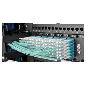 Eaton Tripp Lite N844-03M-8LC-PT InfiniBand en Glasvezelkabel 3 m MPO/MTP LC Blauw