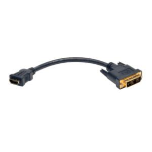 Eaton Tripp Lite P130-08N video kabel adapter 0,2 m DVI-D HDMI Zwart