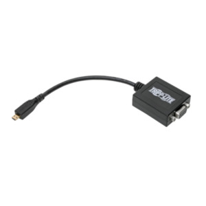 Eaton Tripp Lite P131-06N-MICROA video kabel adapter 0,1524 m Micro HDMI HD15 Zwart