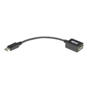 Eaton Tripp Lite P134-06N-VGA video kabel adapter 0,15 m DisplayPort VGA (D-Sub) Zwart