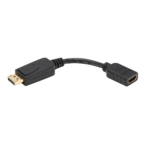 Eaton Tripp Lite P136-000 video kabel adapter 0,15 m DisplayPort HDMI Zwart