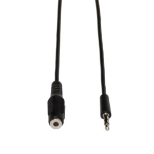 Eaton Tripp Lite P311-006 audio kabel 2 m 3.5mm Zwart