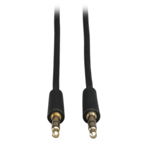 Eaton Tripp Lite P312-006 audio kabel 1,83 m 3.5mm Zwart