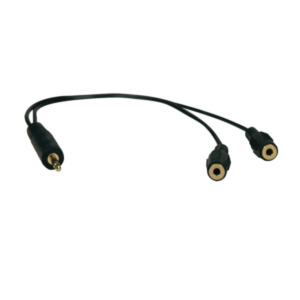 Eaton Tripp Lite P313-001 audio kabel 0,3 m 3.5mm 2 x 3.5mm Zwart