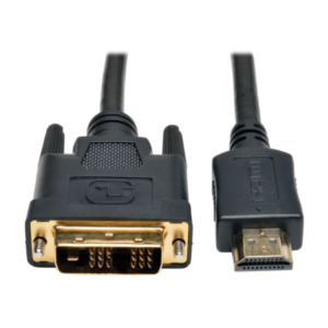 Eaton Tripp Lite P566-020 video kabel adapter 6,1 m HDMI DVI-D Zwart