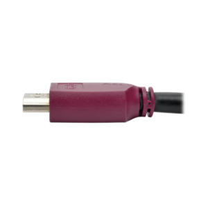 Eaton Tripp Lite P569-010-CERT HDMI kabel 3 m HDMI Type A (Standaard) Zwart, Magenta