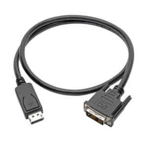 Eaton Tripp Lite P581-003 video kabel adapter 0,9 m DisplayPort DVI-D Zwart