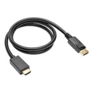 Eaton Tripp Lite P582-003-V2-ACT video kabel adapter 0,91 m HDMI DisplayPort Zwart