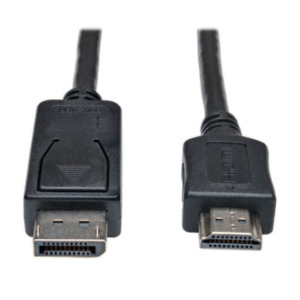 Eaton Tripp Lite P582-003 video kabel adapter 0,91 m DisplayPort HDMI Zwart