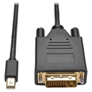 Eaton Tripp Lite P586-006-DVI-V2 video kabel adapter 1,83 m Mini DisplayPort DVI-D DL Zwart