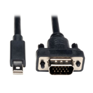 Eaton Tripp Lite P586-006-VGA video kabel adapter 1,83 m mini DisplayPort VGA (D-Sub) Zwart