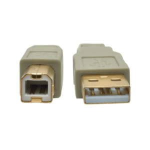 Eaton Tripp Lite U022-010-BE USB-kabel USB 2.0 3,1 m USB A USB B Beige