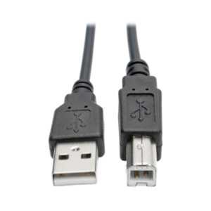 Eaton Tripp Lite U022-010-COIL USB-kabel USB 2.0 3,1 m USB A USB B Zwart