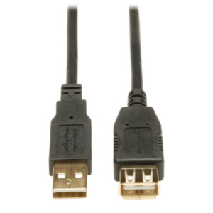 Eaton Tripp Lite U024-016 USB-kabel USB 2.0 4,87 m USB A Zwart