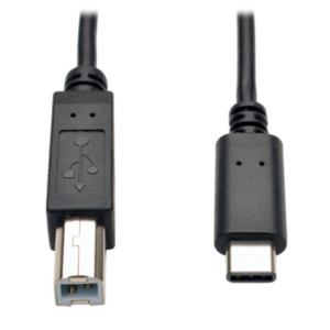 Eaton Tripp Lite U040-006 USB-kabel USB 2.0 1,83 m USB B USB C Zwart