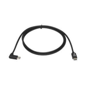 Eaton Tripp Lite U040-01M-C-RA USB-kabel USB 2.0 1 m USB C Zwart