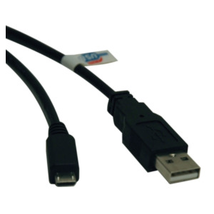 Eaton Tripp Lite U050-003 USB-kabel USB 2.0 0,91 m USB A Micro-USB B Zwart