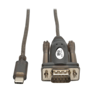 Eaton Tripp Lite U209-005-C seriële kabel Zwart 1,52 m DB9 USB-C