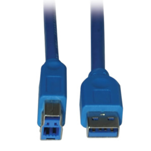 Eaton Tripp Lite U322-006 USB-kabel USB 3.2 Gen 1 (3.1 Gen 1) 1,83 m USB A USB B Blauw