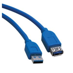 Eaton Tripp Lite U324-006 USB-kabel USB 3.2 Gen 1 (3.1 Gen 1) 1,83 m USB A Blauw