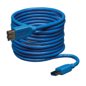 Eaton Tripp Lite U324-010 USB-kabel USB 3.2 Gen 1 (3.1 Gen 1) 3,05 m USB A Blauw