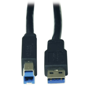 Eaton Tripp Lite U328-036 USB-kabel USB 3.2 Gen 1 (3.1 Gen 1) 11 m USB A USB B Zwart