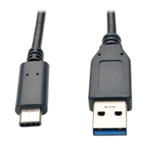 Eaton Tripp Lite U428-003-G2 USB-kabel USB 3.2 Gen 2 (3.1 Gen 2) 1,83 m USB C USB A Zwart