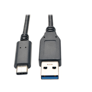 Eaton Tripp Lite U428-003 USB-kabel USB 3.2 Gen 2 (3.1 Gen 2) 0,91 m USB C USB A Zwart