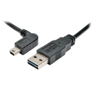 Eaton Tripp Lite UR030-006-LAB USB-kabel USB 2.0 1,83 m USB A Mini-USB B Zwart