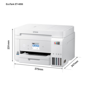 Epson EcoTank ET-4856 A4 multifunctionele Wi-Fi-printer met inkttank, inclusief tot 3 jaar inkt