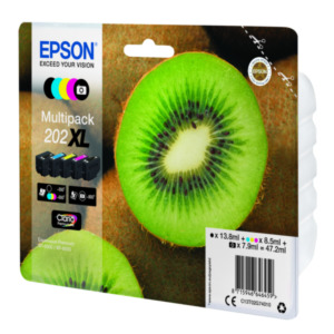 Epson Kiwi Multipack 5-colours 202XL Claria Premium Ink