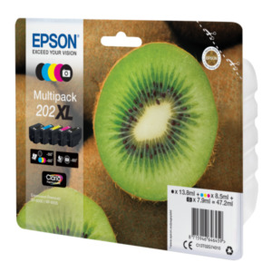 Epson Kiwi Multipack 5-colours 202XL Claria Premium Ink