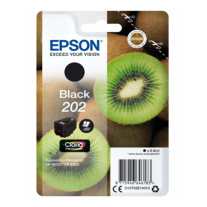 Epson Kiwi Singlepack Black 202 Claria Premium Ink