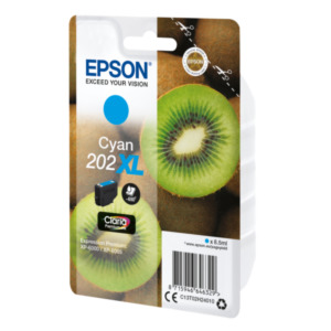 Epson Kiwi Singlepack Cyan 202XL Claria Premium Ink